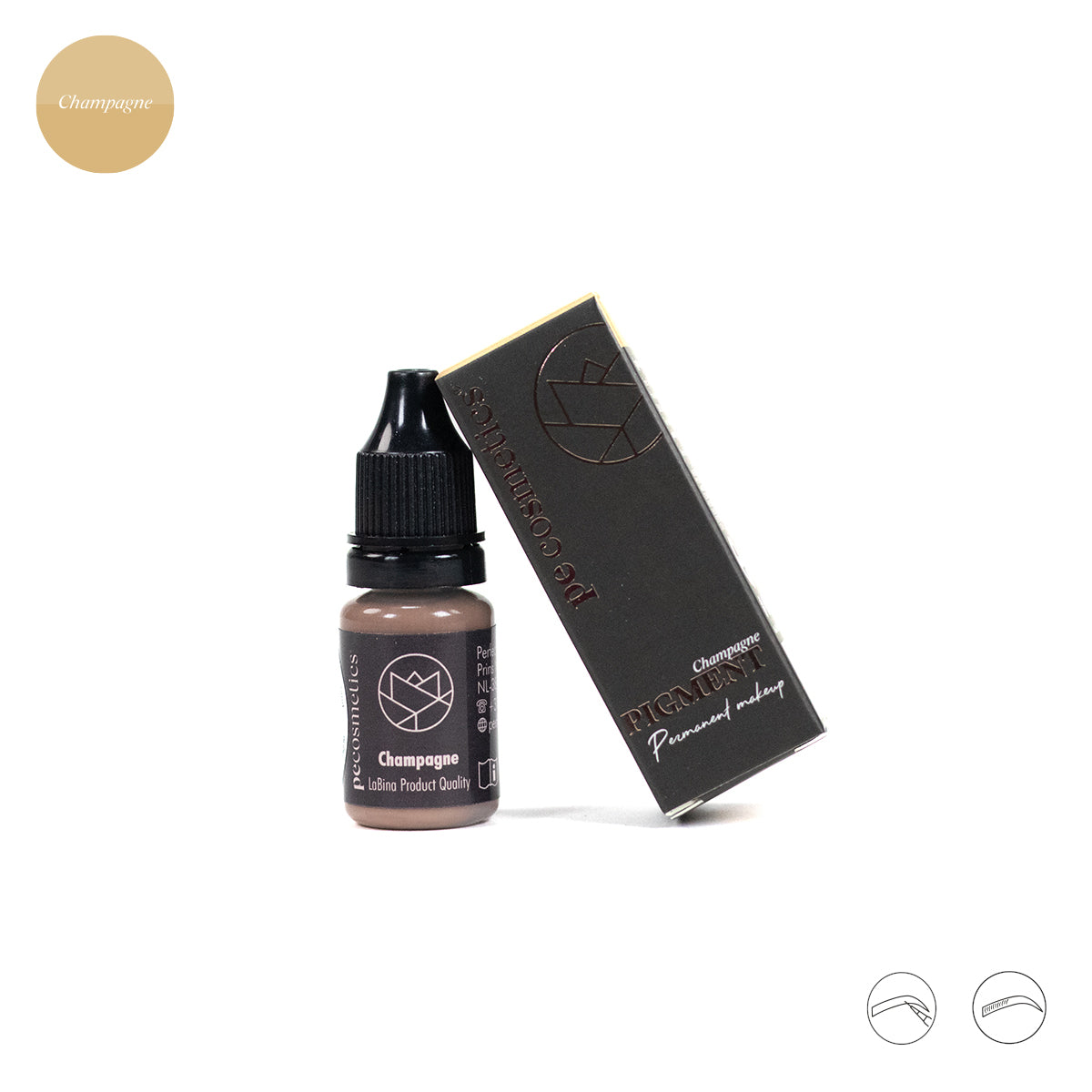 PE Cosmetics x Labina Brow Pigment - pigment za obrve